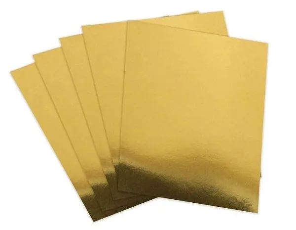 Plancha de Metacrilato Dorado