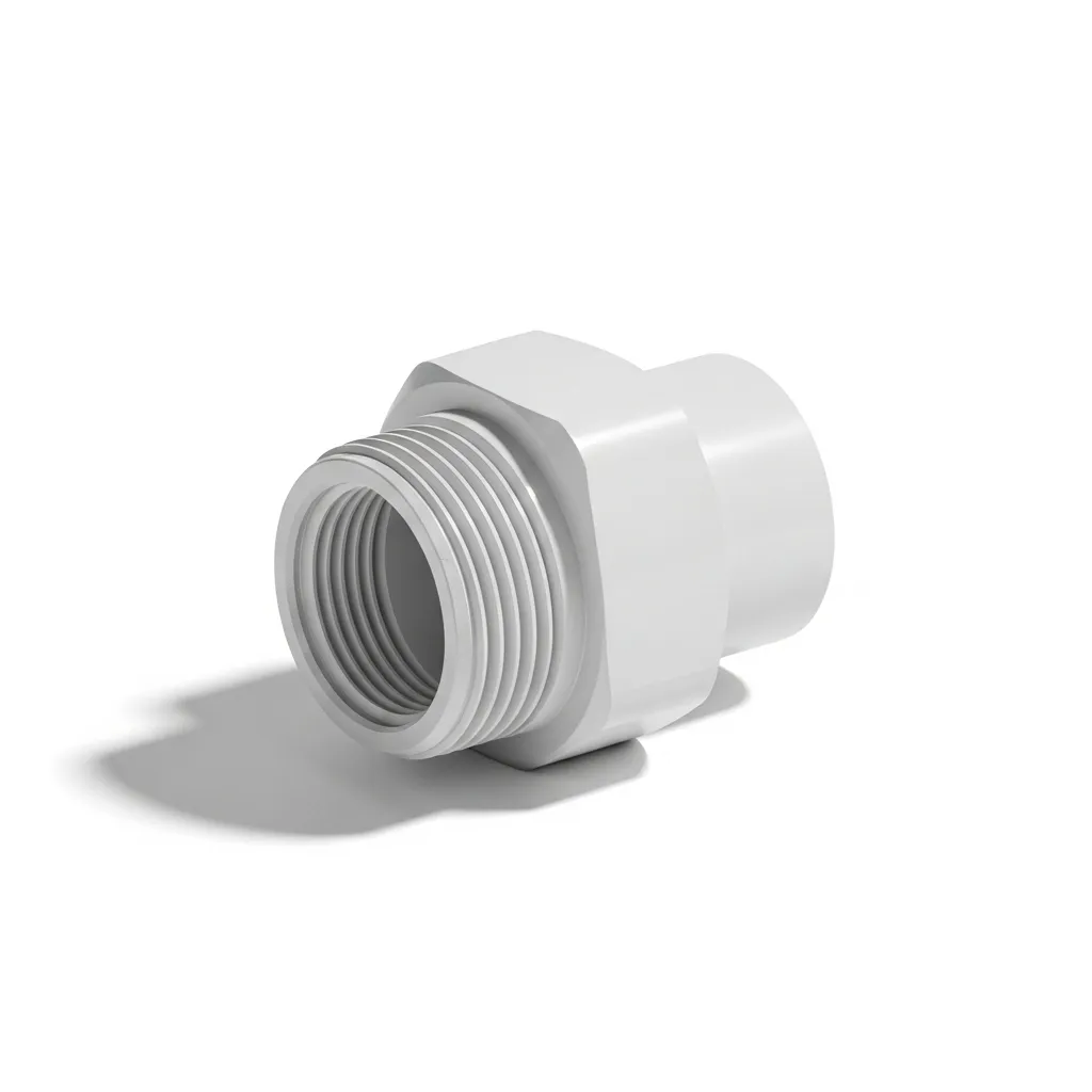 Adaptador mixto PVC encolar y roscar Hembra de 20 mm a 16 mm