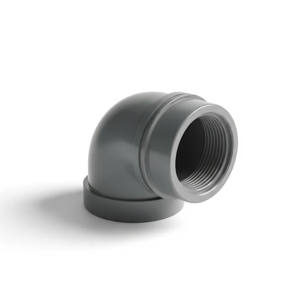 Codo PVC de 110 mm 15º M-H Gris