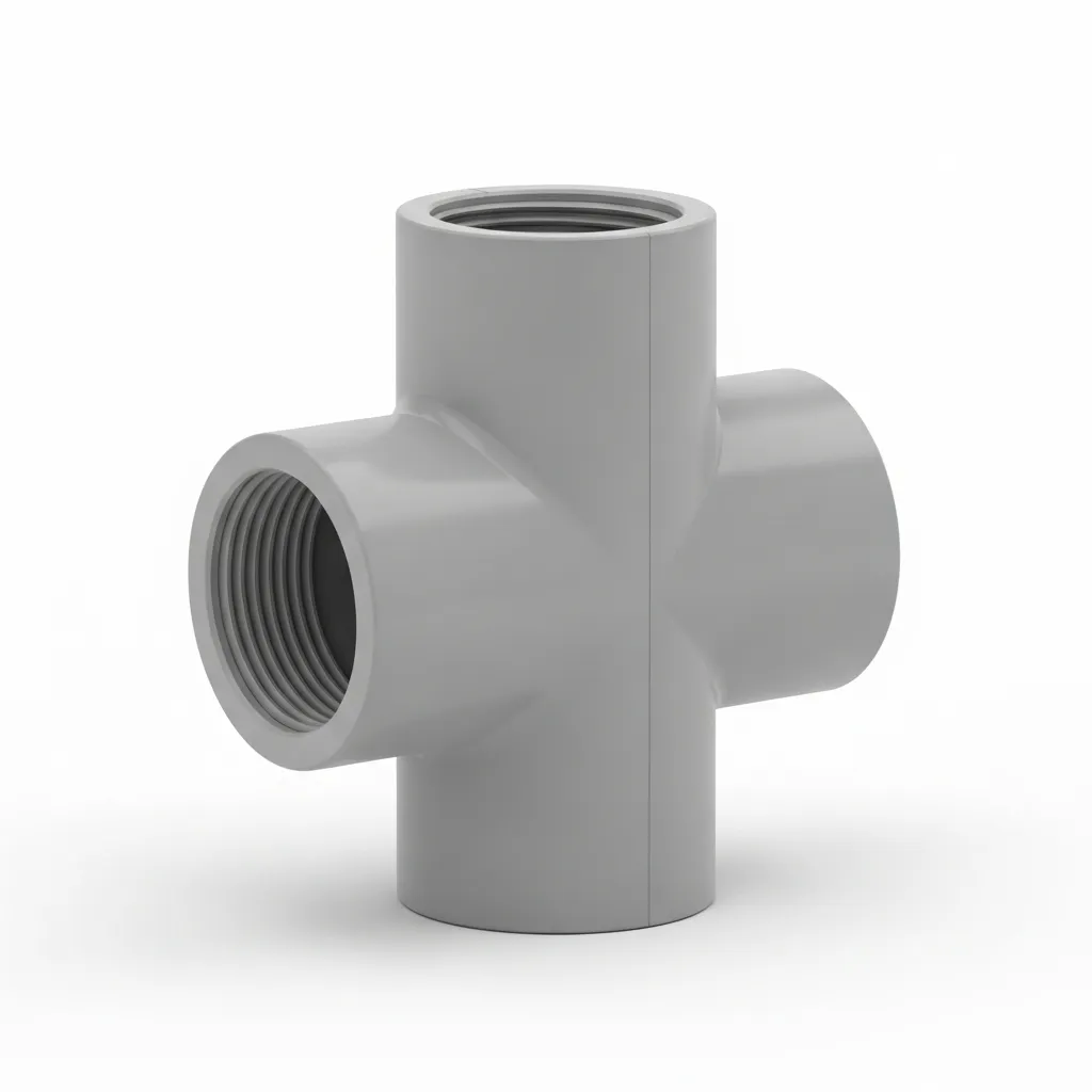 Enlace 3 Piezas PVC 50mm Encolar
