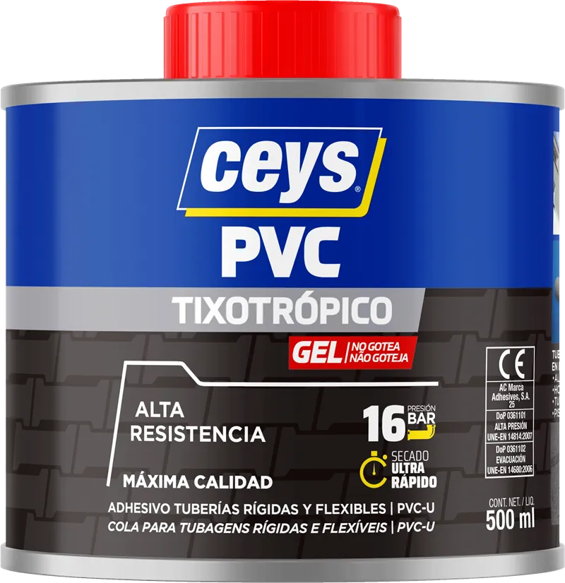 Pegamento Para PVC Resistente al Agua 500ml