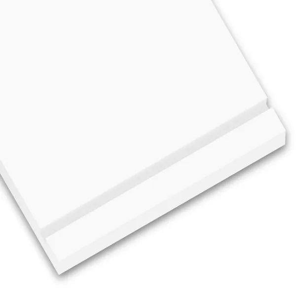 Placa Metacrilato Blanco Opaco