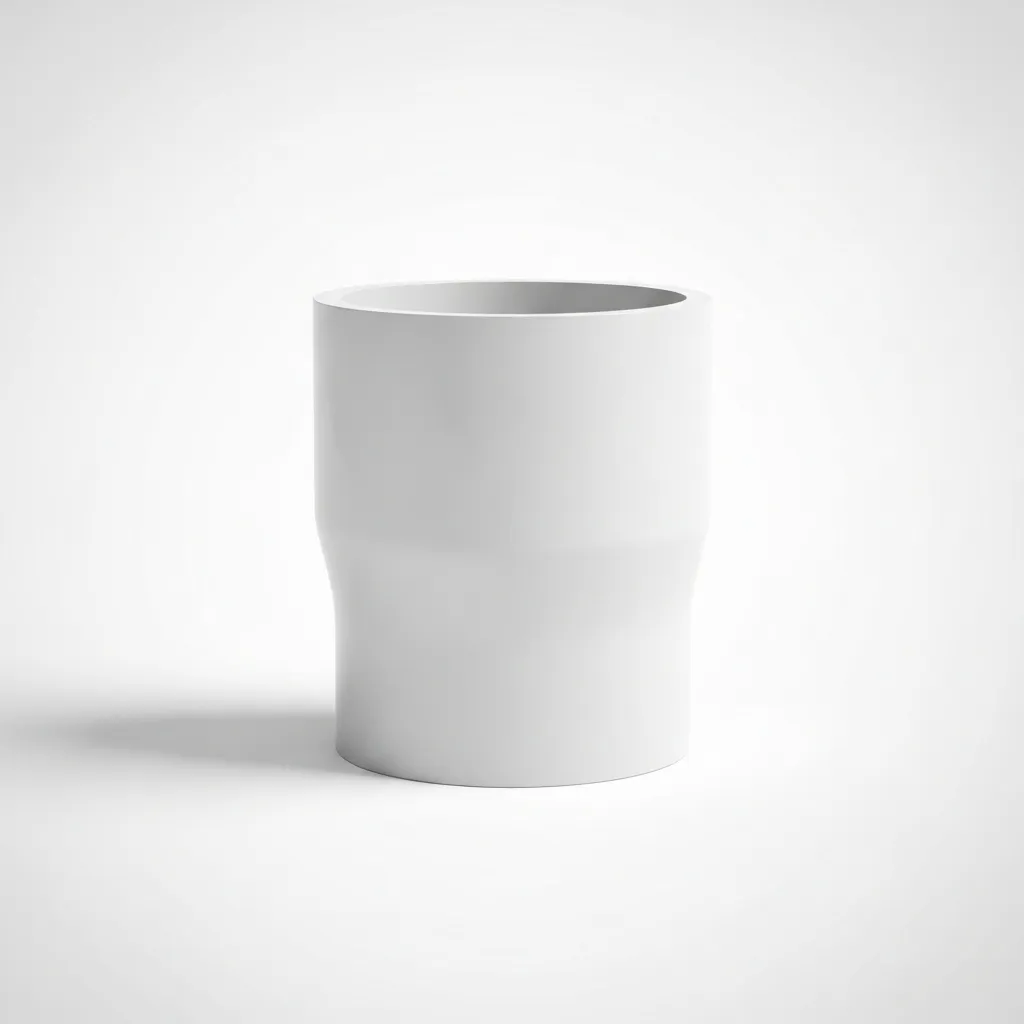 Reducción Excéntrica PVC 110 mm a 100 mm