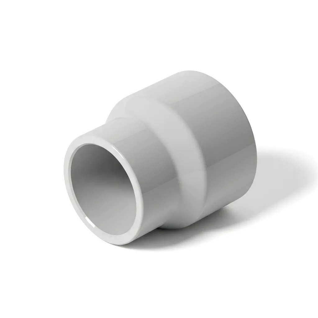 Reducción Excéntrica PVC de 110 mm a 75mm