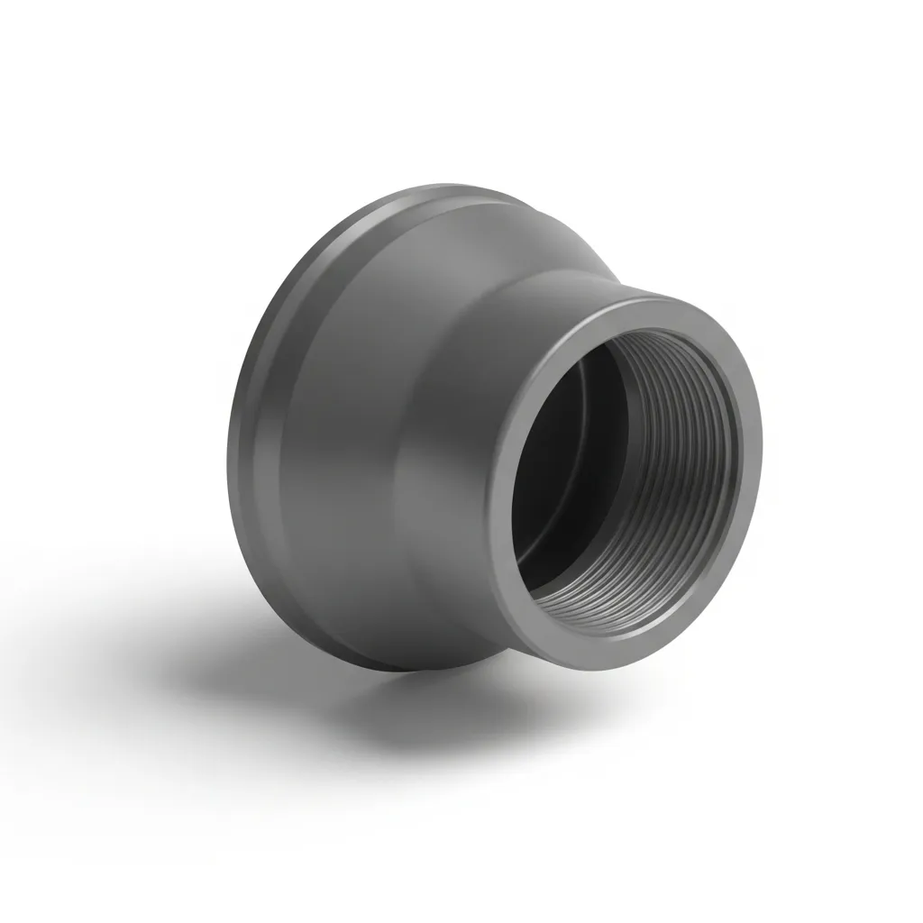 Reducción Excéntrica PVC de 125 mm a 110 mm
