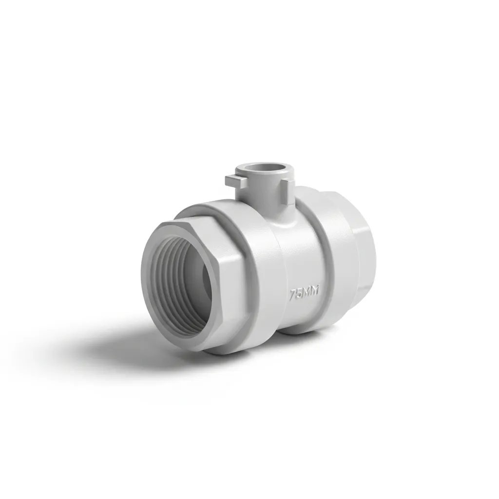 Válvula de Esfera PVC Encolar 75 mm
